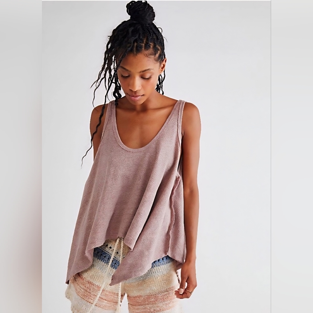 Free People Sing La La Tank in Summer Sparrow